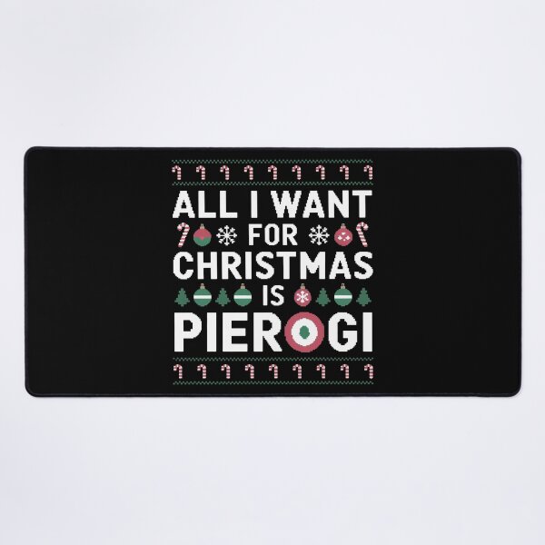 Item preview, All I Want for Christmas is Pierogi designed and sold by These_Prints.
