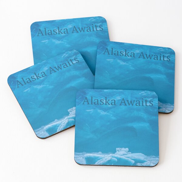 Item preview, Alaskan Glacier Majesty – A Journey to the Wild designed and sold by WanderAndPhoto.