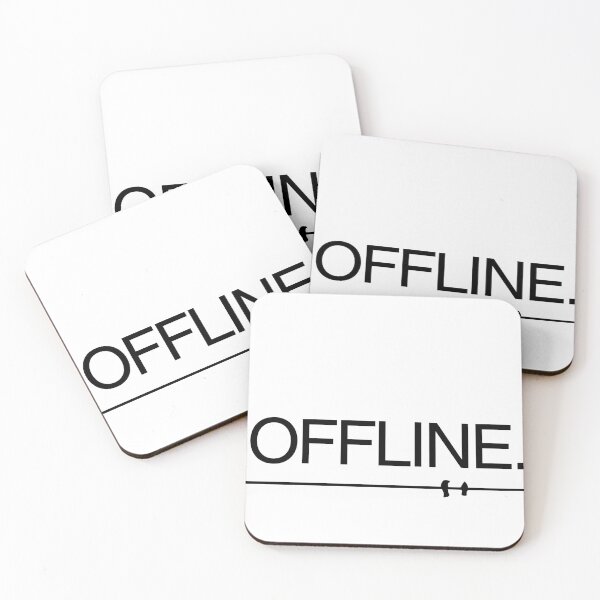 Item preview, Offline and unplugged  designed and sold by Starving  Artist.