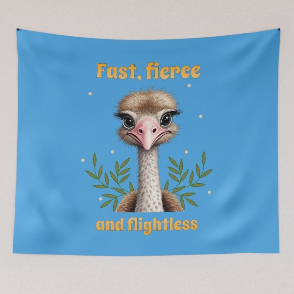 Item preview, Fast fierce and flightless designed and sold by Purr95.