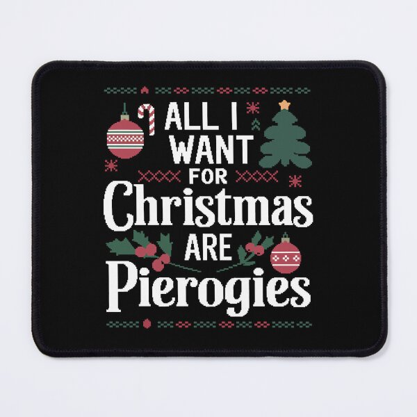 Item preview, All I Want for Christmas are Pierogies designed and sold by These_Prints.