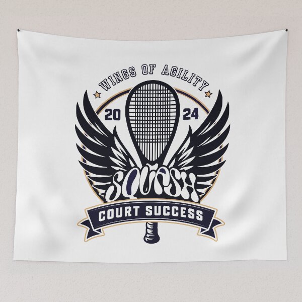 Item preview, Wings of agility Squash sport designed and sold by SportySquash-Co.