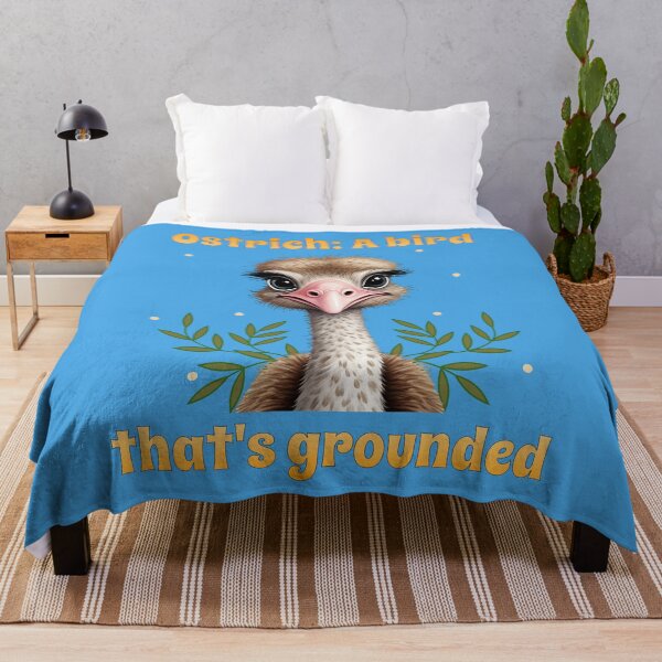 Item preview, Funny ostrich a bird that's grounded. Cute tshirt design designed and sold by Purr95.