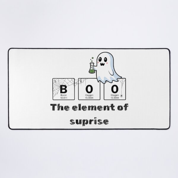 Item preview, Chemistry Boo The Element Of Surprise Chemist Halloween designed and sold by Merch-Kitsune.