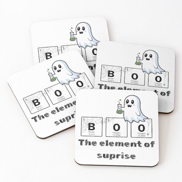 Item preview, Chemistry Boo The Element Of Surprise Chemist Halloween designed and sold by Merch-Kitsune.