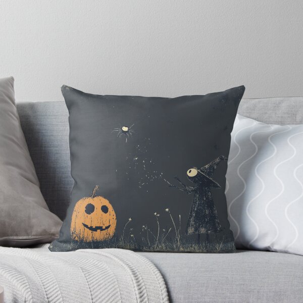 Item preview, Whimsical Witch and Pumpkin Magic designed and sold by landletsy.