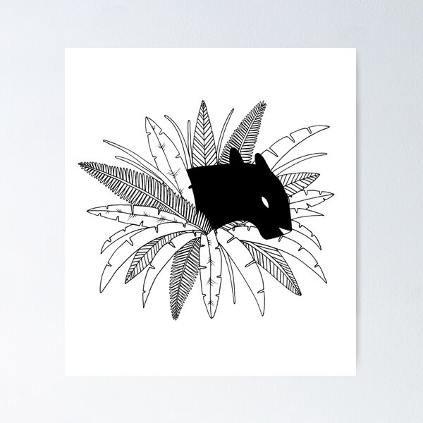 Bush Cat Poster