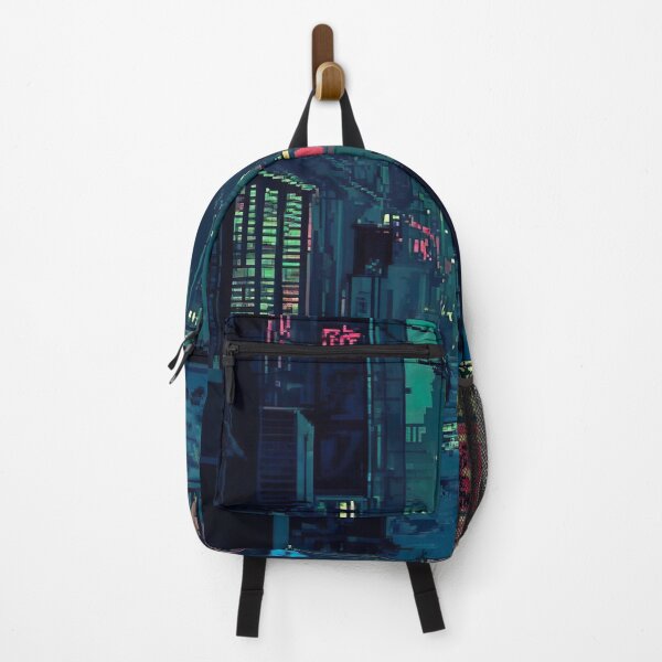 Item preview, Cyberpunk Solitude in Neon Streets designed and sold by KCrowDesigns.