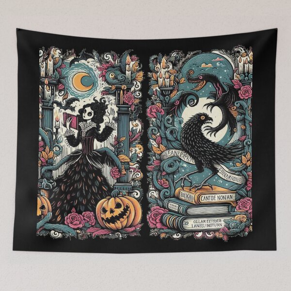 Item preview, Reading Between the Shadows: A Tribute to Gothic Literature designed and sold by communedesigns.