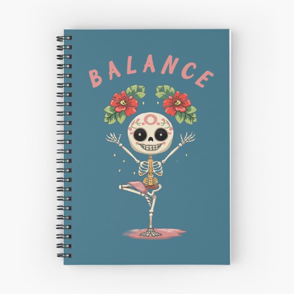 Item preview, Cheerful yogi skeleton designed and sold by NiRia Spot.