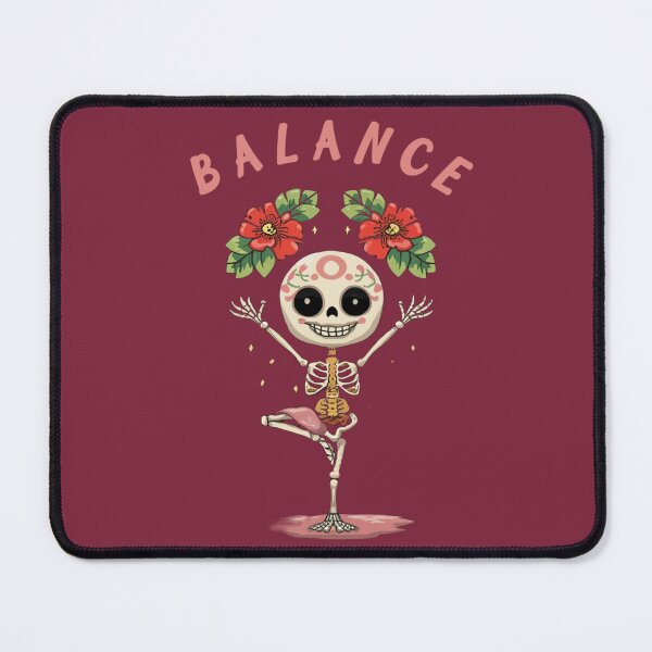 Item preview, Cheerful yogi skeleton designed and sold by NiRia Spot.