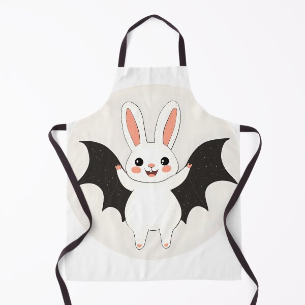 Item preview, Bunny Bat Hybrid Flying Through Halloween Night designed and sold by CharmingQuill.