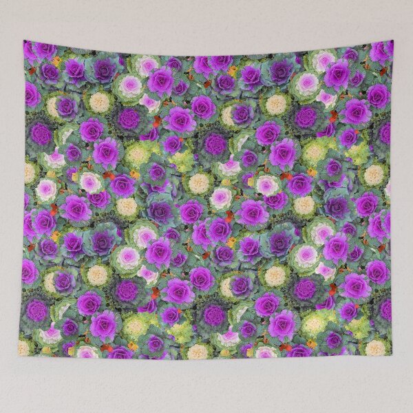 Item preview, FLOWERING CABBAGE ROWS designed and sold by ABEBERMANCHUTE.