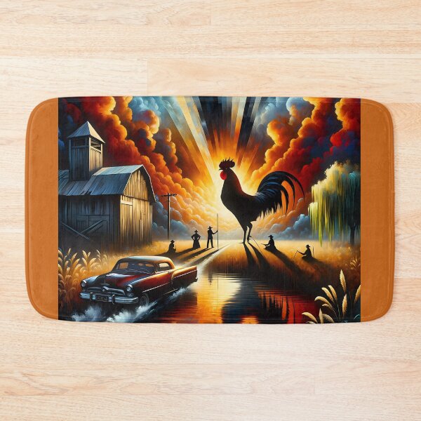 Item preview, Surreal Sunrise: Rooster Reverie designed and sold by FNORD-10111.