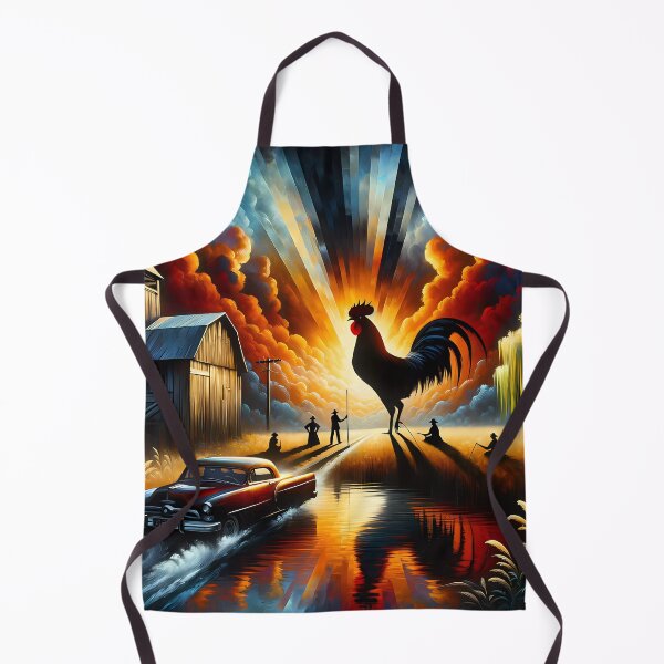 Item preview, Surreal Sunrise: Rooster Reverie designed and sold by FNORD-10111.