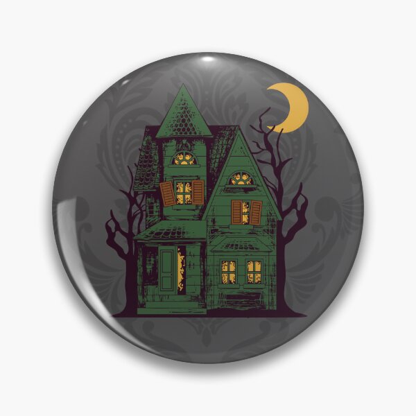 Item preview, Haunted House Print designed and sold by NicocoCreates.