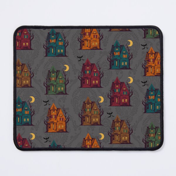 Item preview, Haunted House Print designed and sold by NicocoCreates.