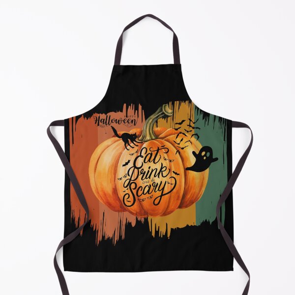 Item preview, Retro Halloween Vintage.Eat, drink and be scary! Happy Halloween! designed and sold by JAGA-ALIME.