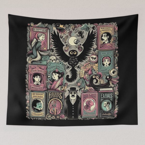 Item preview, Whispers in the Pages: The Allure of Gothic Literature designed and sold by communedesigns.