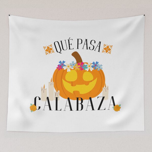 Item preview, Que Pasa Calabaza designed and sold by Merch-Kitsune.