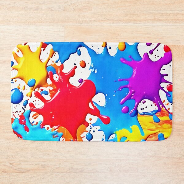 Item preview, Vibrant Splashes of Neon Colors designed and sold by Health And Fitness Posts e-Store.