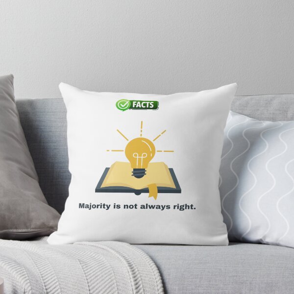 Item preview, Majority is not always right.  designed and sold by Blessed4ever.