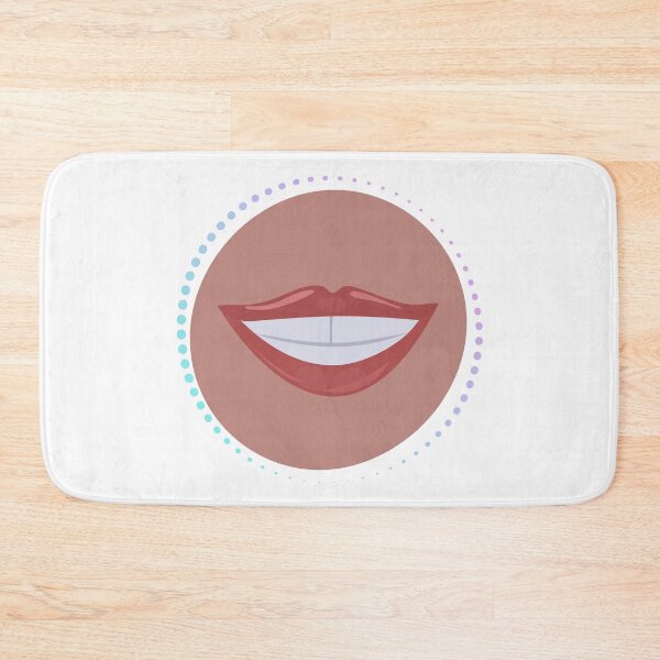 Item preview, Woman smile, red lips, gradient sign designed and sold by OM-lova.