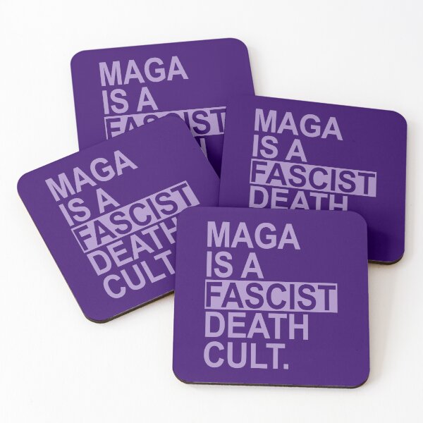 Item preview, MAGA IS A FASCIST DEATH CULT - lavender designed and sold by Thelittlelord.