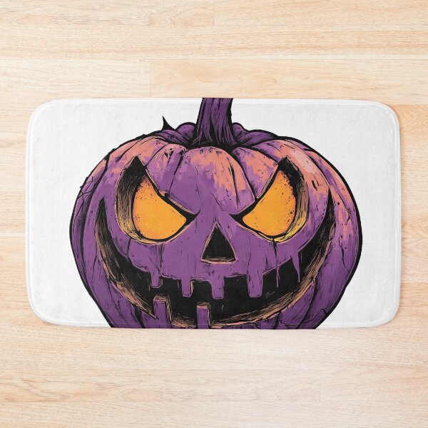 Item preview, Purple Halloween Pumpkin Sticker designed and sold by BeUniqueCo.