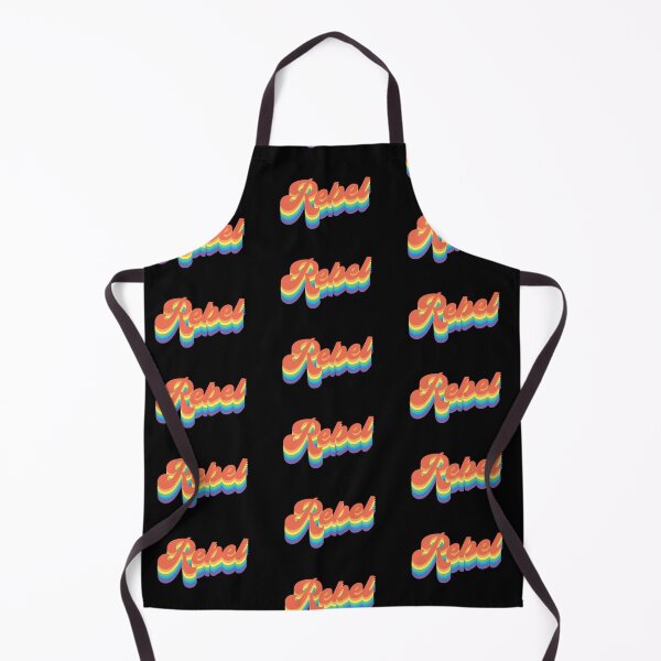 Item preview, Rainbow Rebel On Black Background designed and sold by grinningskull.