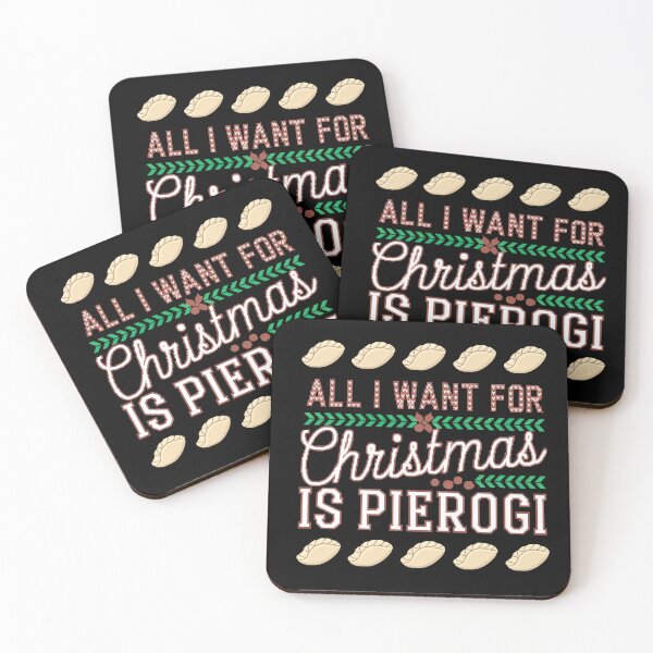 Item preview, All I Want for Christmas is Pierogi designed and sold by These_Prints.