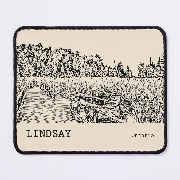 Item preview, Lindsay Ontario designed and sold by Lakeric Cityscapes.