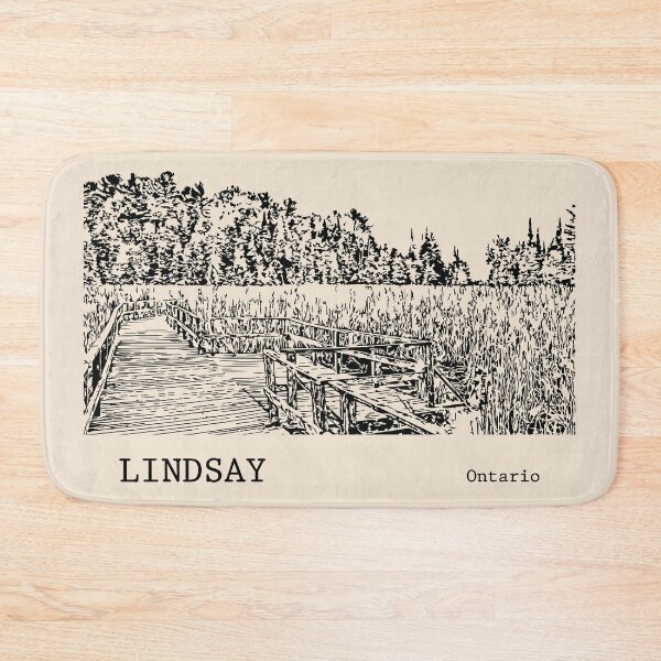 Item preview, Lindsay Ontario designed and sold by Lakeric Cityscapes.