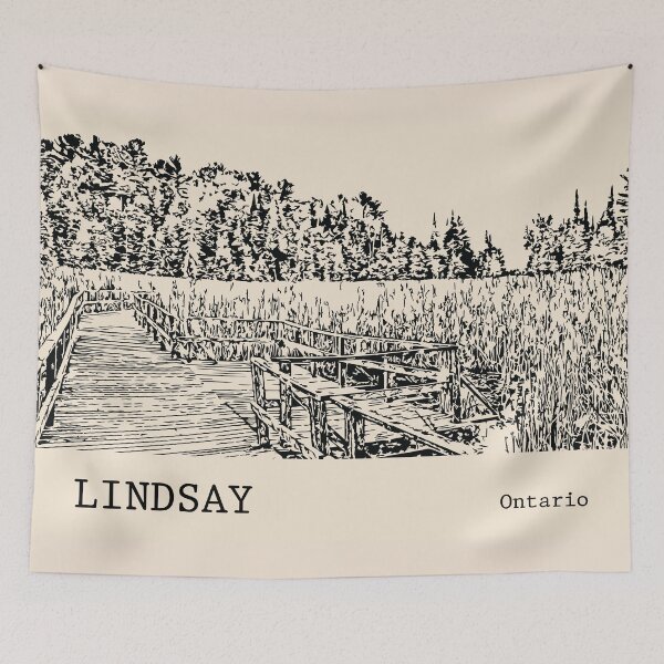 Item preview, Lindsay Ontario designed and sold by Lakeric Cityscapes.