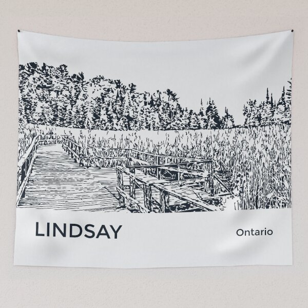 Item preview, Lindsay Ontario designed and sold by Lakeric Cityscapes.