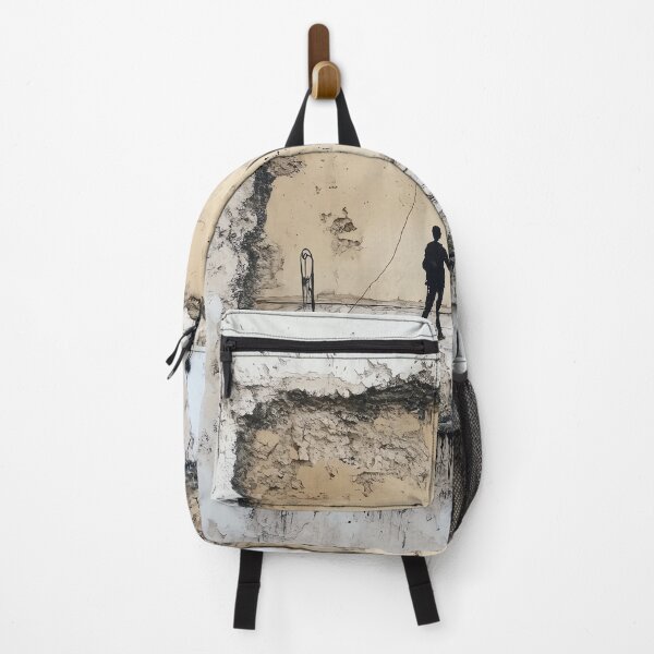 Item preview, Banksy Meets Dalí in a Ruined Dream designed and sold by landletsy.