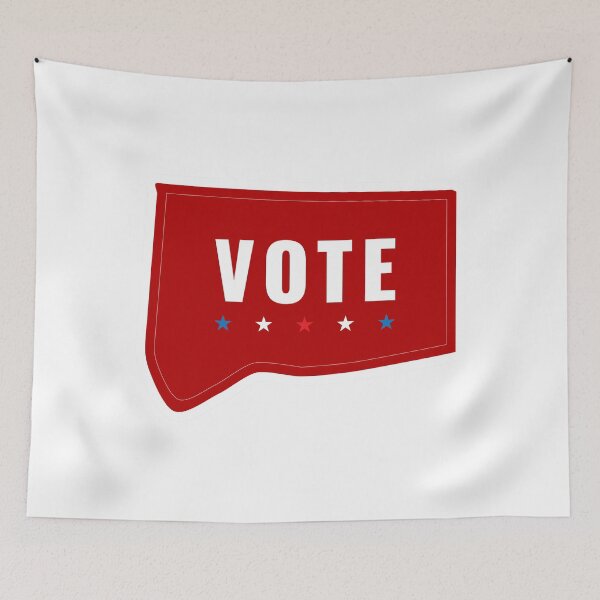 Item preview, Connecticut Pride – Vote Republican designed and sold by Mundivagant Designs.