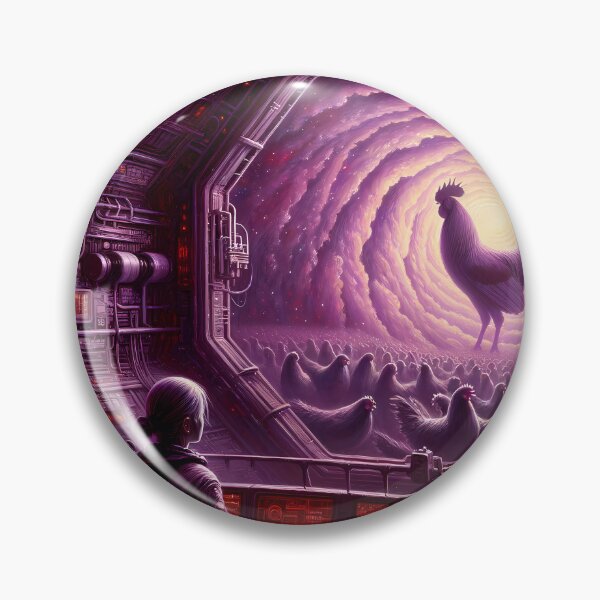Item preview, Cosmic Chicken Odyssey designed and sold by FNORD-10111.