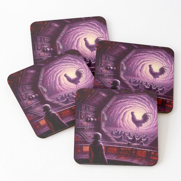 Item preview, Cosmic Chicken Odyssey designed and sold by FNORD-10111.