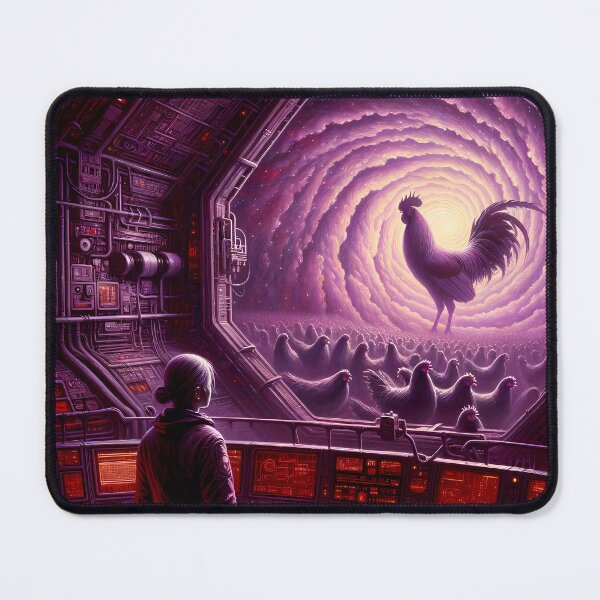 Item preview, Cosmic Chicken Odyssey designed and sold by FNORD-10111.