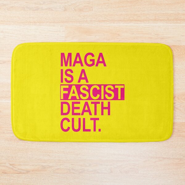 Item preview, MAGA IS A FASCIST DEATH CULT - hot pink 2.0 designed and sold by Thelittlelord.
