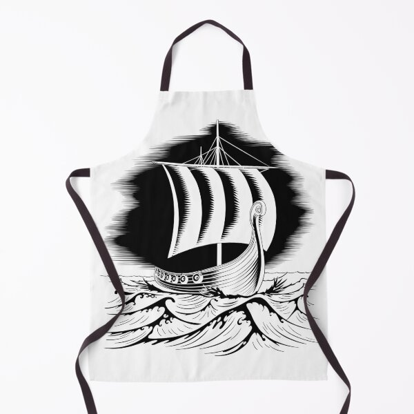 Item preview, Viking ship at sea, viking ship, Viking, viking dad, best dad ever, dad, happy dad day designed and sold by PRYMULLART.
