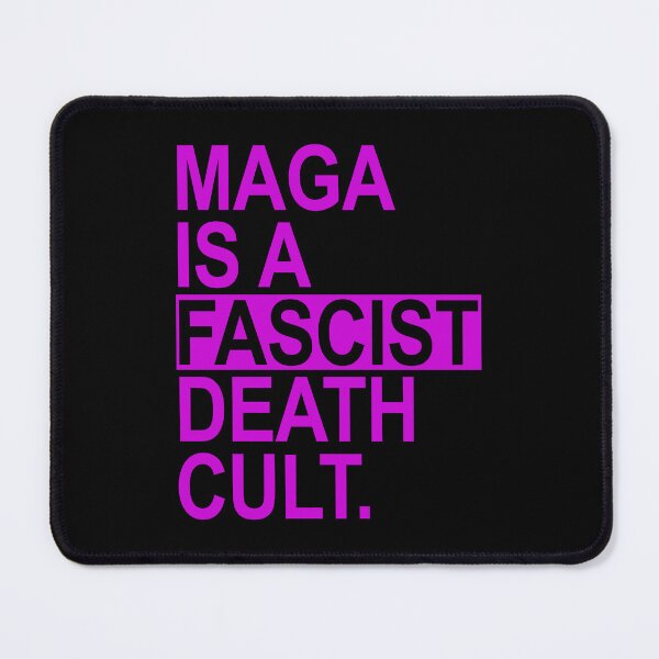 Item preview, MAGA IS A FASCIST DEATH CULT - violet designed and sold by Thelittlelord.
