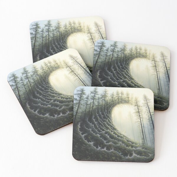 Item preview, The Great Pine Wave designed and sold by landletsy.