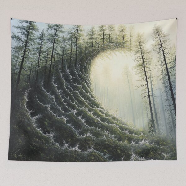 Item preview, The Great Pine Wave designed and sold by landletsy.