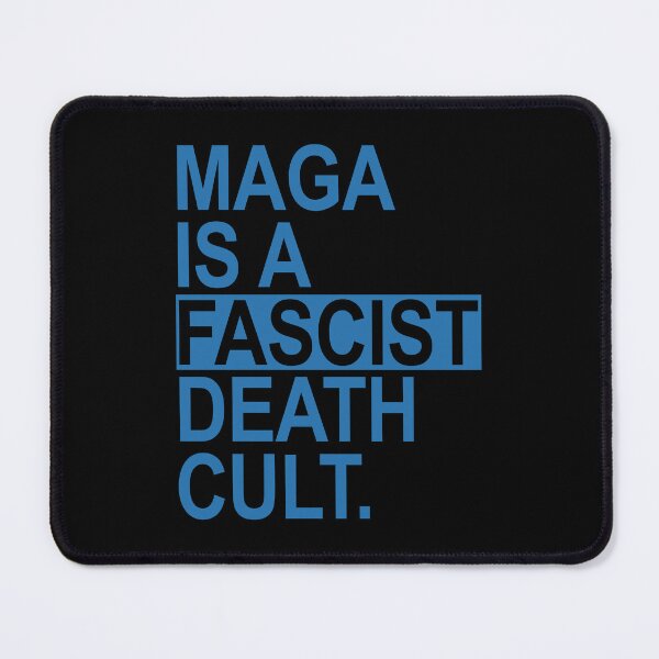 Item preview, MAGA IS A FASCIST DEATH CULT - steel blue designed and sold by Thelittlelord.