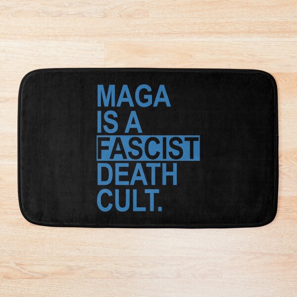 Item preview, MAGA IS A FASCIST DEATH CULT - steel blue designed and sold by Thelittlelord.