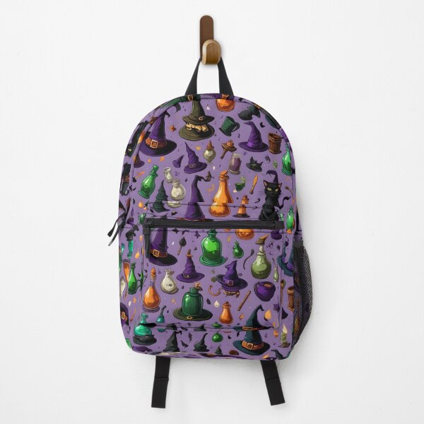 Item preview, Witches' Hats and Potions Seamless Pattern designed and sold by Rosa-Canina64.
