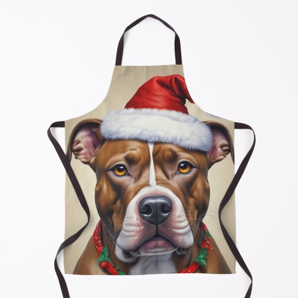 Item preview, Cute Christmas Pitbull designed and sold by PetArt ⭐⭐⭐⭐⭐.