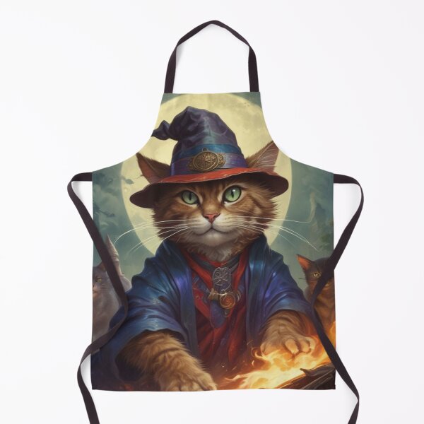 Item preview, Sorcerer kitty designed and sold by Jennifer McBride.